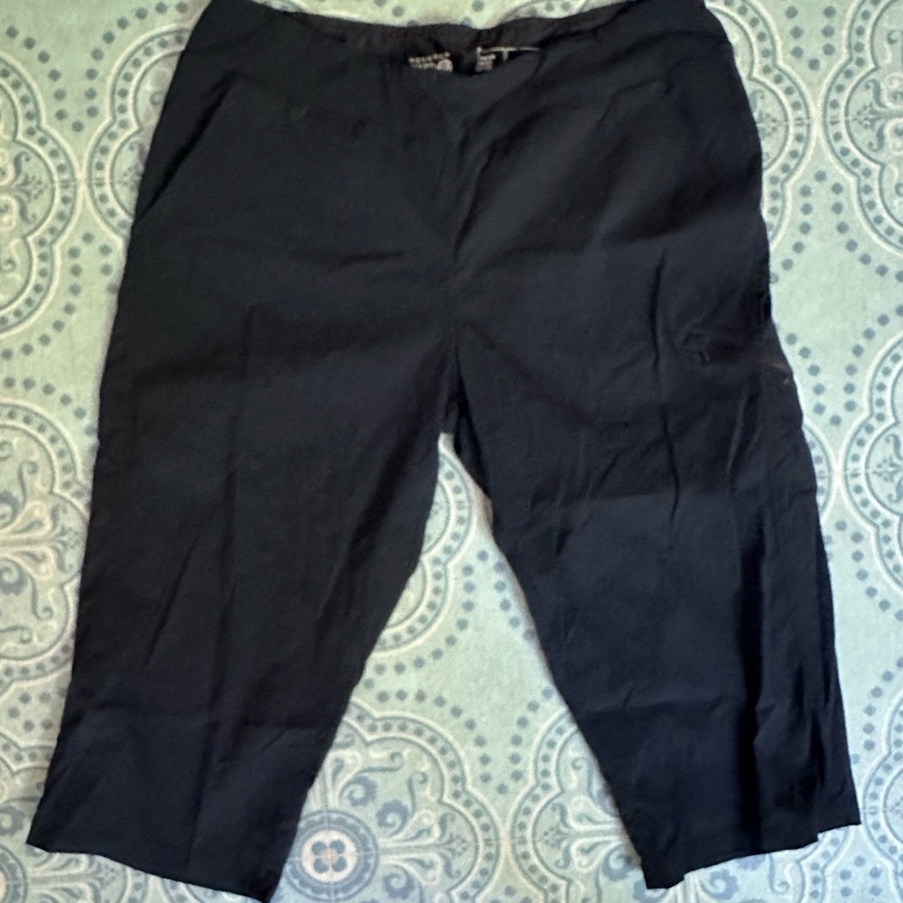 Mountain Hardware Black Cropped Action Pants - image 1